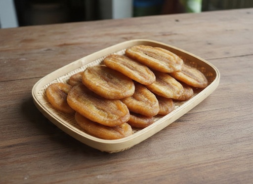 Chuối chín ép phơi khô