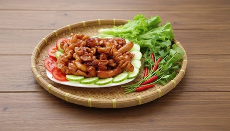 Ruột heo khìa nước dừa