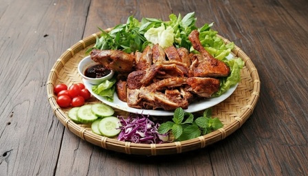 Vịt nướng sẵn nguyên con